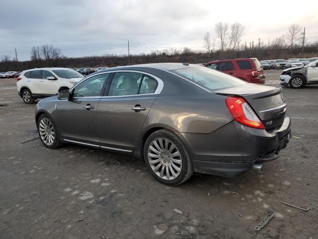 1LNHL9DK6FG608174 - 2015 LINCOLN MKS GRAY photo 2
