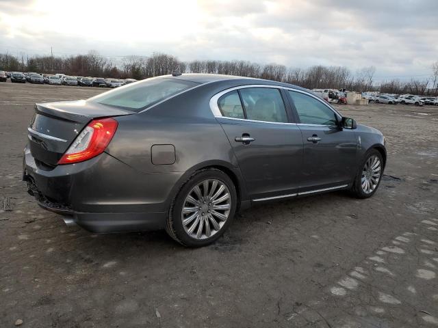 1LNHL9DK6FG608174 - 2015 LINCOLN MKS GRAY photo 3