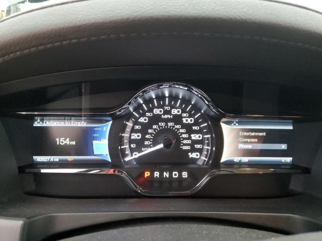 1LNHL9DK6FG608174 - 2015 LINCOLN MKS GRAY photo 9