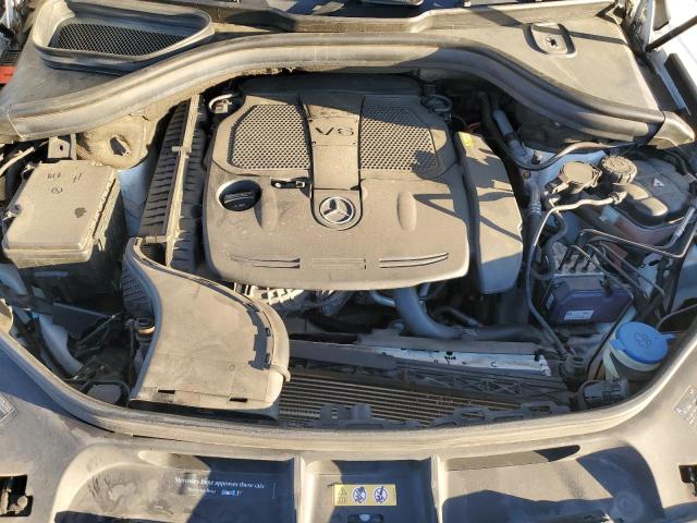 4JGDA5HB4FA562919 - 2015 MERCEDES-BENZ ML 350 4MATIC WHITE photo 12