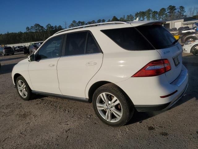 4JGDA5HB4FA562919 - 2015 MERCEDES-BENZ ML 350 4MATIC WHITE photo 2