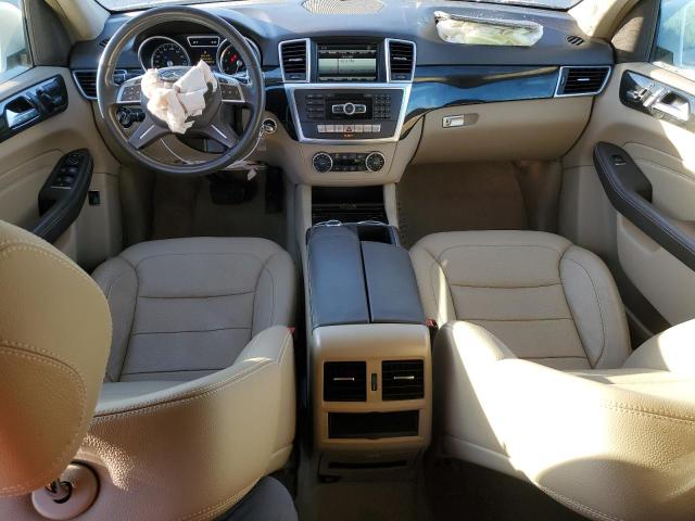 4JGDA5HB4FA562919 - 2015 MERCEDES-BENZ ML 350 4MATIC WHITE photo 8