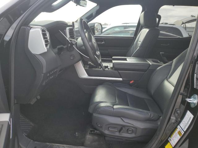 5TFNC5DB8PX014865 - 2023 TOYOTA TUNDRA CREWMAX PLATINUM შავი ფოტო 7