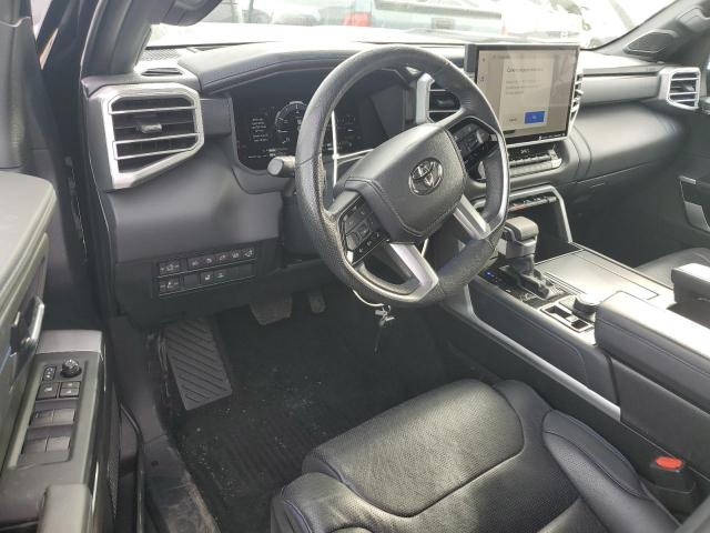 5TFNC5DB8PX014865 - 2023 TOYOTA TUNDRA CREWMAX PLATINUM შავი ფოტო 8