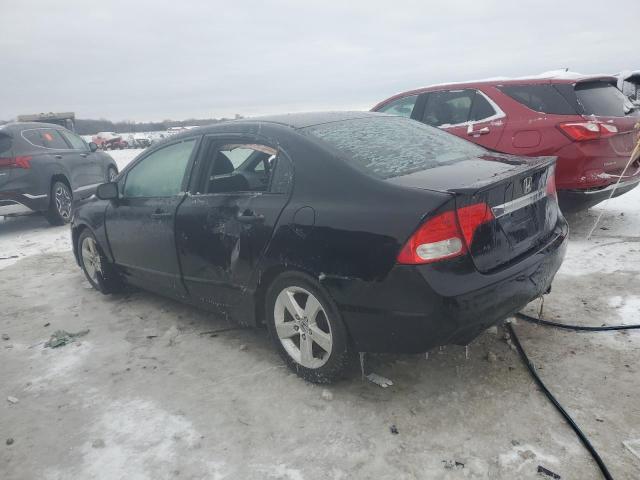 19XFA16609E005602 - 2009 HONDA CIVIC LX-S BLACK photo 2