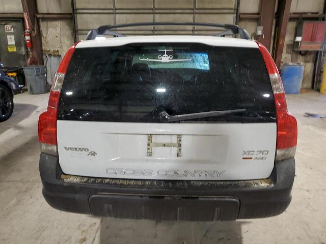 YV1SZ59H441171820 - 2004 VOLVO XC70 WHITE photo 6
