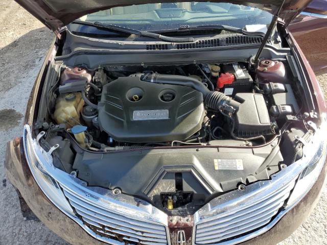 3LN6L2G90DR827080 - 2013 LINCOLN MKZ BURGUNDY photo 11