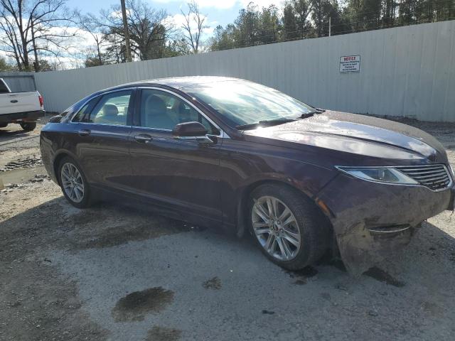 3LN6L2G90DR827080 - 2013 LINCOLN MKZ BURGUNDY photo 4