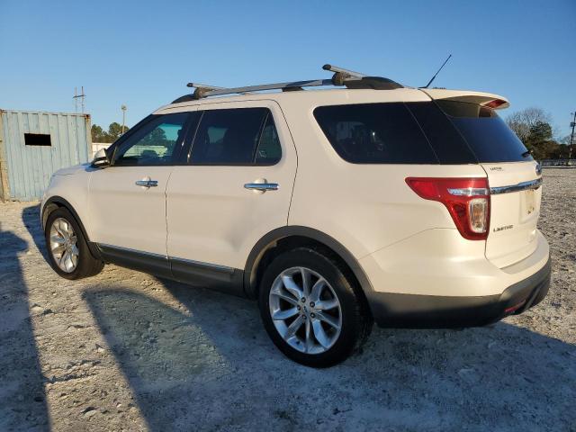 1FM5K7F87EGA36185 - 2014 FORD EXPLORER LIMITED WHITE photo 2