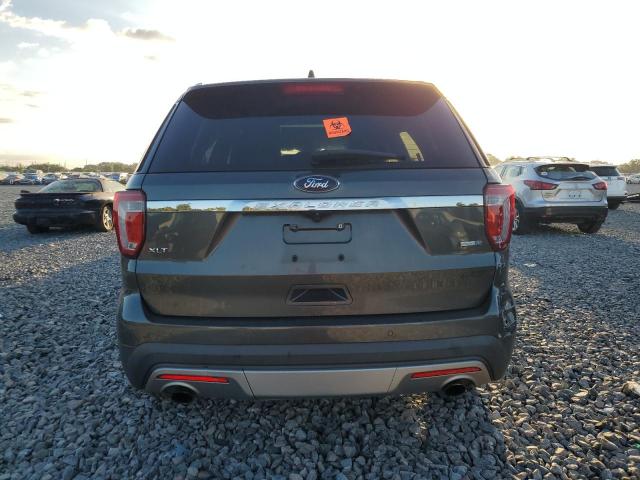 1FM5K8DHXHGA85930 - 2017 FORD EXPLORER XLT GREEN photo 6