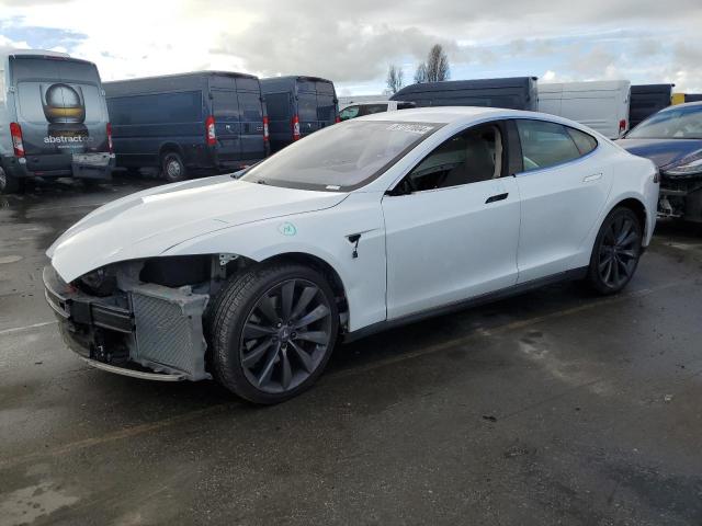 5YJSA1DP7CFP01496 - 2012 TESLA MODEL S თეთრი ფოტო 1