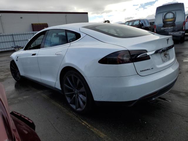 5YJSA1DP7CFP01496 - 2012 TESLA MODEL S თეთრი ფოტო 2