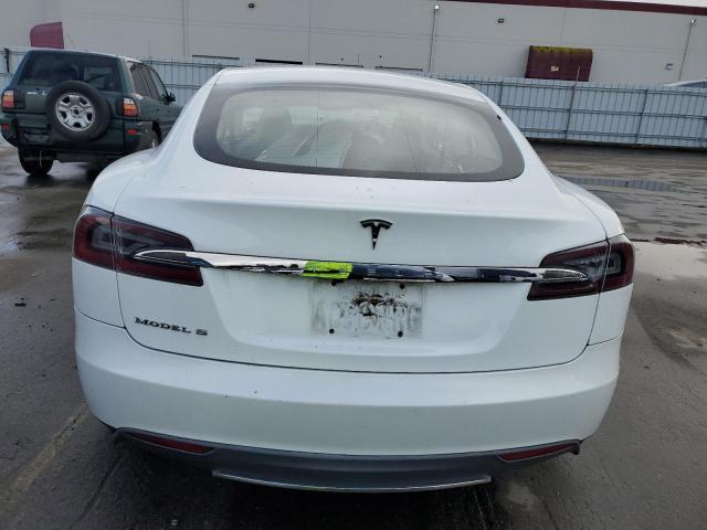 5YJSA1DP7CFP01496 - 2012 TESLA MODEL S თეთრი ფოტო 6