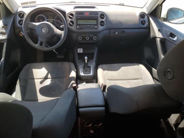 WVGAV7AX8BW525930 - 2011 VOLKSWAGEN TIGUAN S WHITE photo 8