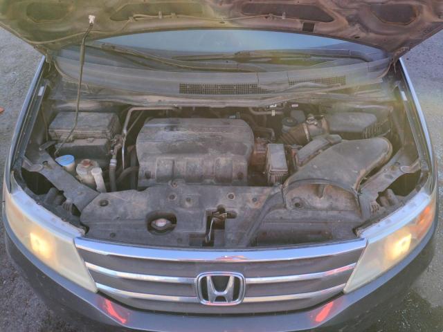 5FNRL5H60CB039035 - 2012 HONDA ODYSSEY EXL GRAY photo 12