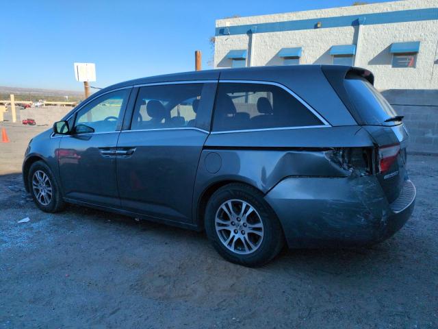 5FNRL5H60CB039035 - 2012 HONDA ODYSSEY EXL GRAY photo 2
