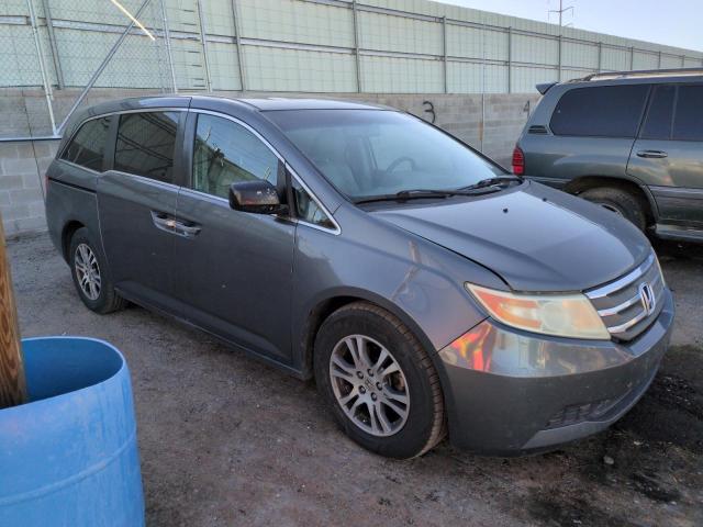 5FNRL5H60CB039035 - 2012 HONDA ODYSSEY EXL GRAY photo 4