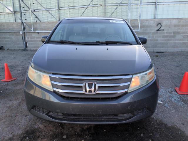 5FNRL5H60CB039035 - 2012 HONDA ODYSSEY EXL GRAY photo 5