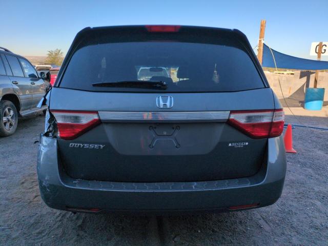 5FNRL5H60CB039035 - 2012 HONDA ODYSSEY EXL GRAY photo 6