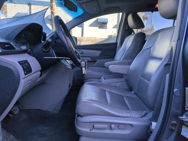 5FNRL5H60CB039035 - 2012 HONDA ODYSSEY EXL GRAY photo 7