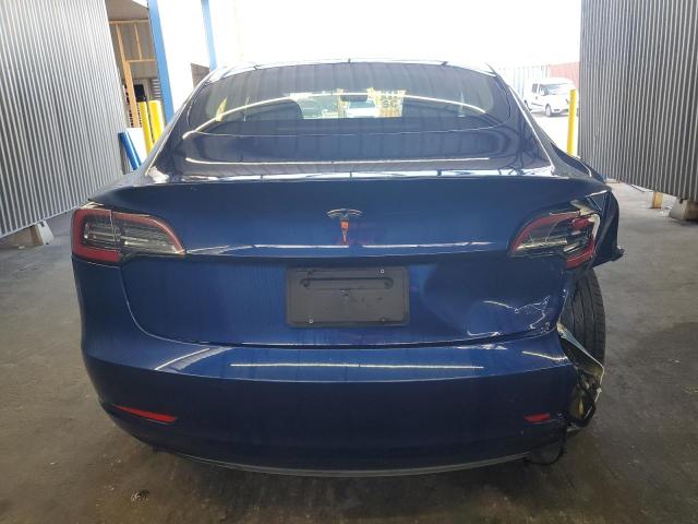 5YJ3E1EA4NF368650 - 2022 TESLA MODEL 3 BLUE photo 6