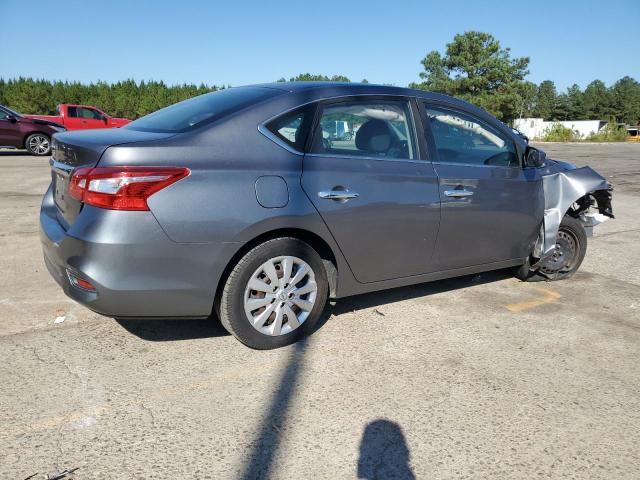3N1AB7AP0KY241443 - 2019 NISSAN SENTRA S GRAY photo 3