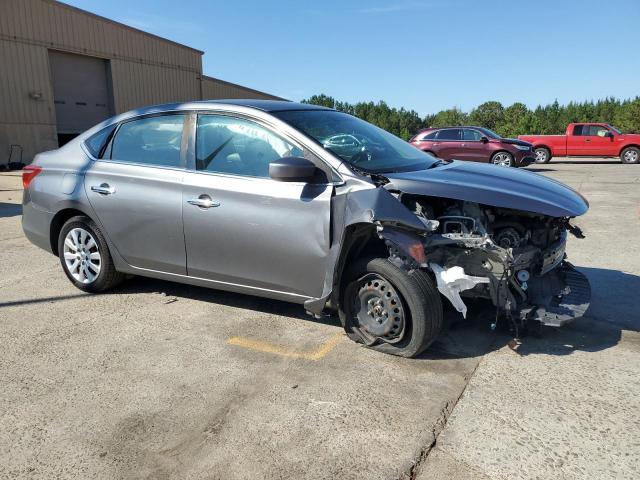 3N1AB7AP0KY241443 - 2019 NISSAN SENTRA S GRAY photo 4