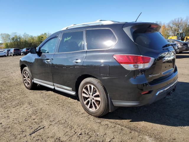 5N1AR2MM3FC634313 - 2015 NISSAN PATHFINDER S BLACK photo 2