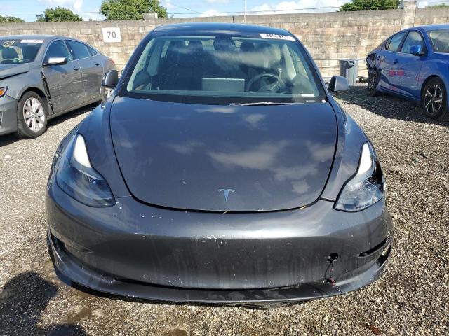 5YJ3E1EAXNF369348 - 2022 TESLA MODEL 3 SILVER photo 5