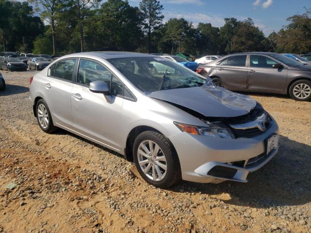 19XFB2F80CE007989 - 2012 HONDA CIVIC EX 银色 照片 4