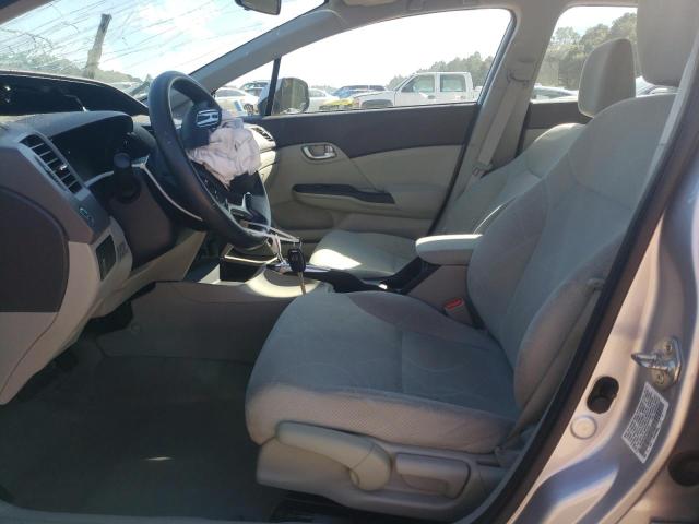 19XFB2F80CE007989 - 2012 HONDA CIVIC EX 银色 照片 7