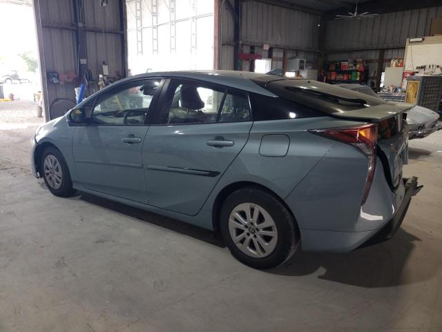 JTDKARFU5H3036782 - 2017 TOYOTA PRIUS TURQUOISE photo 2