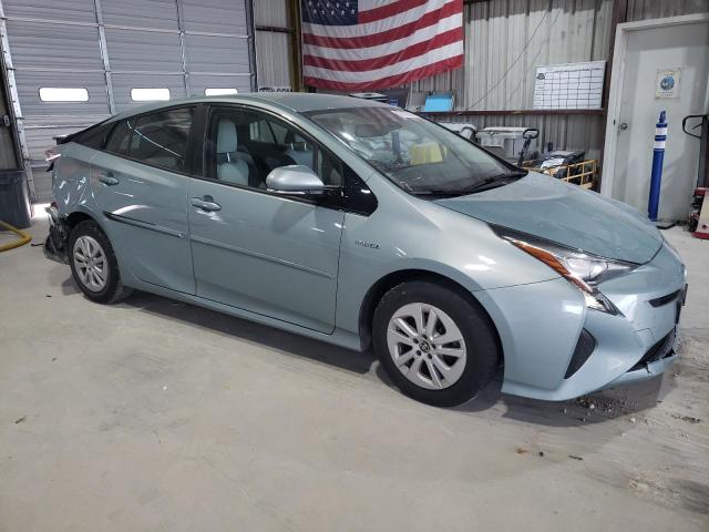 JTDKARFU5H3036782 - 2017 TOYOTA PRIUS TURQUOISE photo 4