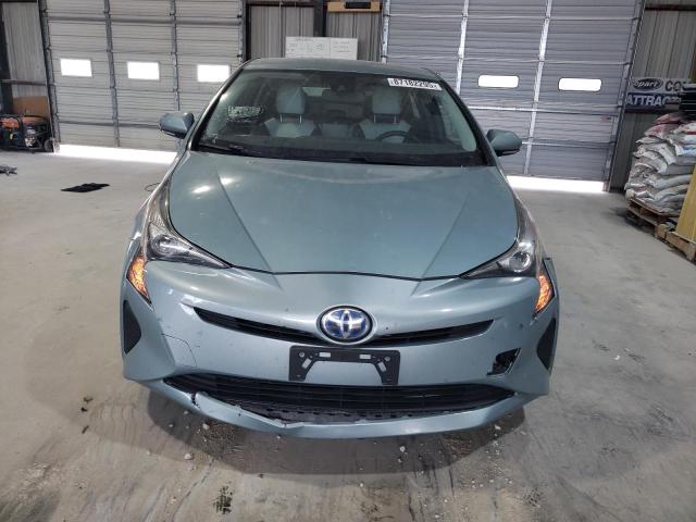 JTDKARFU5H3036782 - 2017 TOYOTA PRIUS TURQUOISE photo 5