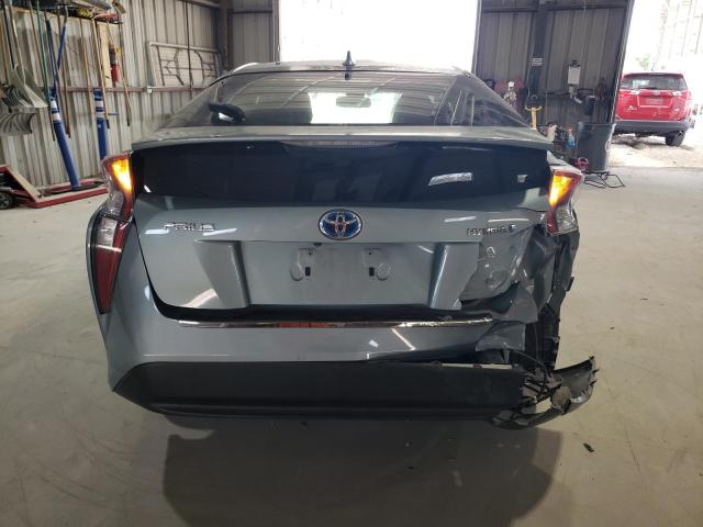 JTDKARFU5H3036782 - 2017 TOYOTA PRIUS TURQUOISE photo 6