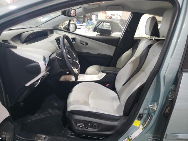 JTDKARFU5H3036782 - 2017 TOYOTA PRIUS TURQUOISE photo 7
