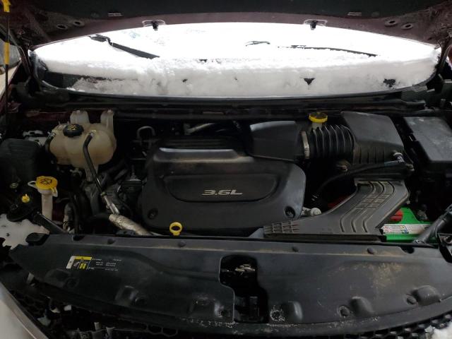 2C4RC1BG2JR269669 - 2018 CHRYSLER PACIFICA TOURING L MAROON photo 12