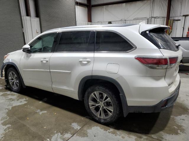 5TDJKRFH1FS123201 - 2015 TOYOTA HIGHLANDER XLE 白色 照片 2