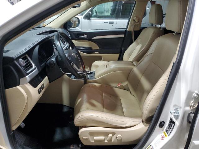 5TDJKRFH1FS123201 - 2015 TOYOTA HIGHLANDER XLE 白色 照片 7