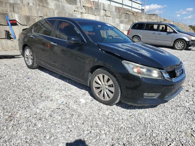 1HGCR2F74DA194634 - 2013 HONDA ACCORD EX შავი ფოტო 4