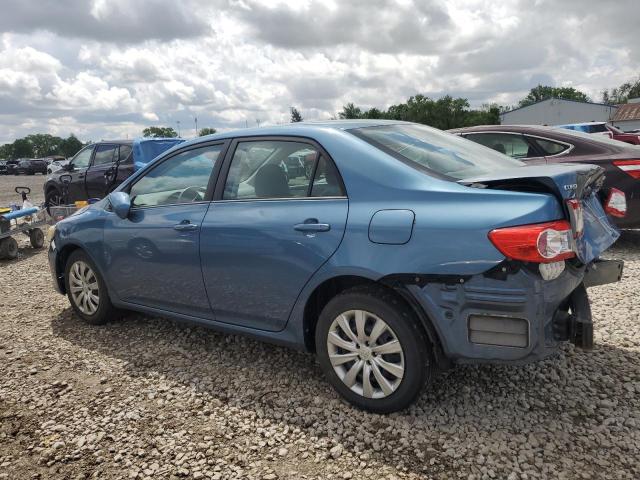 5YFBU4EE0CP038556 - 2012 TOYOTA COROLLA BASE 蓝色 照片 4