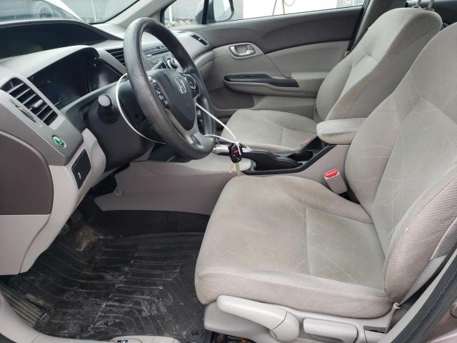 2HGFB2F44CH041386 - 2012 HONDA CIVIC LX 棕色 照片 7