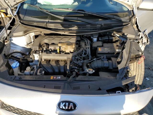 3KPA24AD4LE298796 - 2020 KIA RIO LX SILVER photo 11
