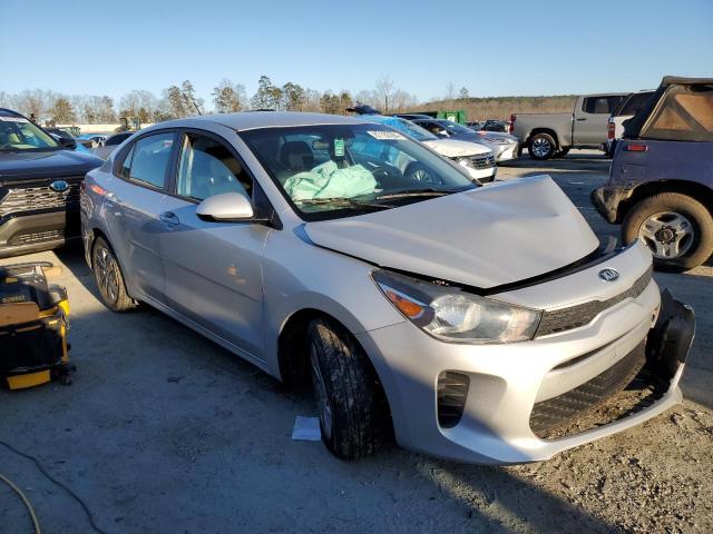 3KPA24AD4LE298796 - 2020 KIA RIO LX SILVER photo 4
