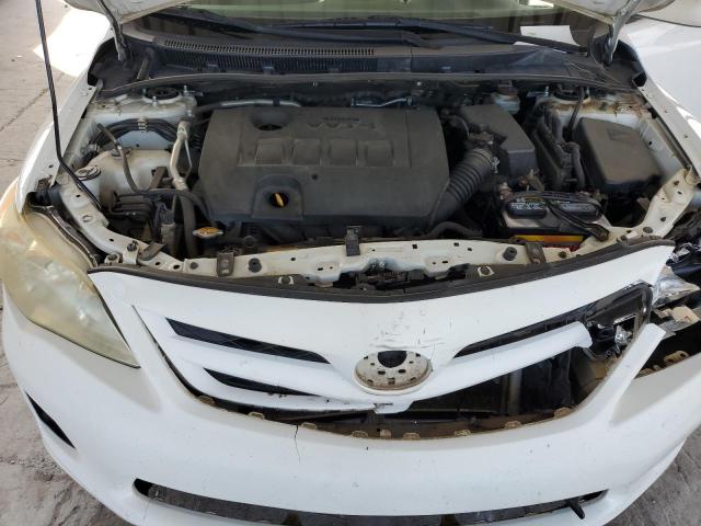 JTDBU4EE9BJ106016 - 2011 TOYOTA COROLLA BASE WHITE photo 11