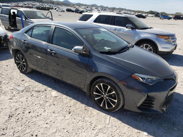 2T1BURHE2JC004740 - 2018 TOYOTA COROLLA L BLUE photo 4