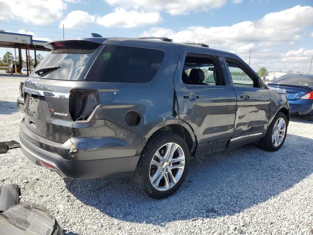 1FM5K7F85GGA32820 - 2016 FORD EXPLORER LIMITED GRAY photo 3