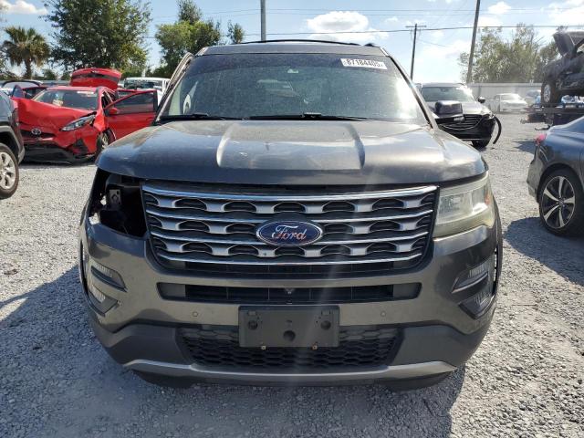 1FM5K7F85GGA32820 - 2016 FORD EXPLORER LIMITED GRAY photo 5