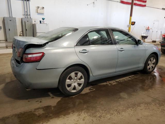 4T1BK46K77U535733 - 2007 TOYOTA CAMRY LE BLUE photo 3