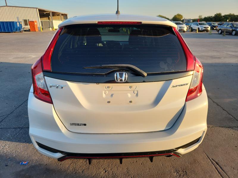 3HGGK5H62LM730574 - 2020 HONDA FIT SPORT WHITE photo 6
